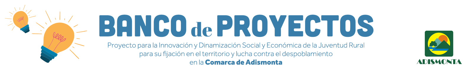 Banco de Proyectos de ADISMONTA Logo